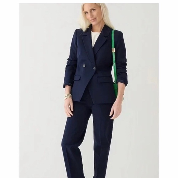 J. Crew Jackets & Blazers - J.Crew Women's Navy Blue Dover Bi-Stretch Blazer, size 12